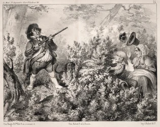 Actualités: Die Eröffnung der Jagd, 1840