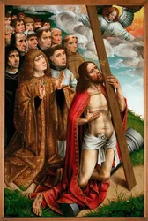 Christus bittet für Philipp den Schönen, König von Kastilien