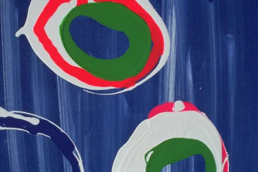 Detail (Junger fliegender Fisch VI) 1996