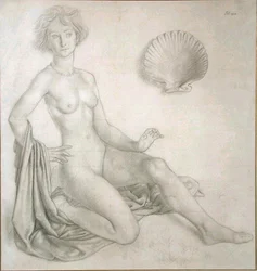 Studie für Venus und Amor