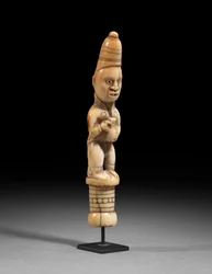 Fliegenwedelgriff, ca. 1850