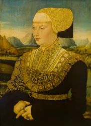 Porträt einer unbekannten Dame