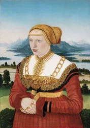Porträt von Katherina Knoblauch (1513-1542)