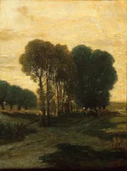 Eine Baumgruppe, ca. 1860