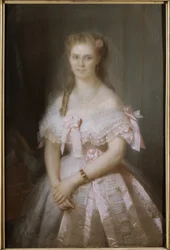 Porträt von Christine Nilsson (1843-1921), von Constant Joseph Brochart