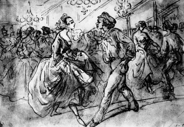 Beim Tanz, 19. Jahrhundert, 1930