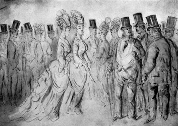 Die Promenade, 19. Jahrhundert, 1930