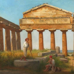 Der Tempel der Ceres in Paestum