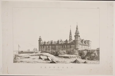 Kronborg von der nordwestlichen Seite gesehen
