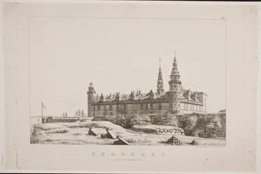 Kronborg von der Nordwestseite gesehen