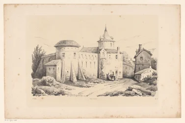 Festung im Dorf