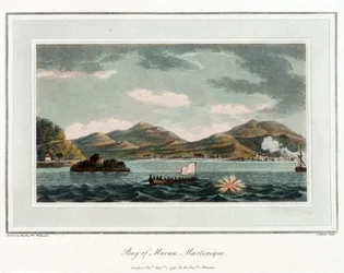 Maran Bay, in Martinique