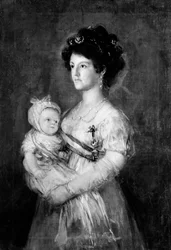 Infanta María Luisa 1782-1824 und ihr Sohn Carlos Luis 1799-1883