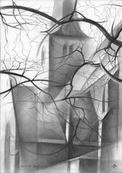 Kirchturm Winter