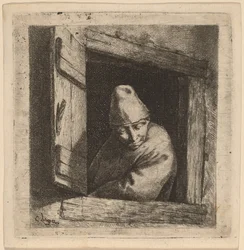 Der Bauer im Fenster