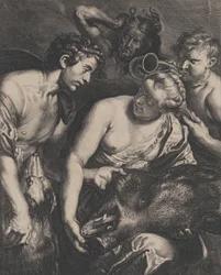 Atalanta und Meleager