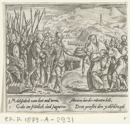 Abraham und Melchisedek