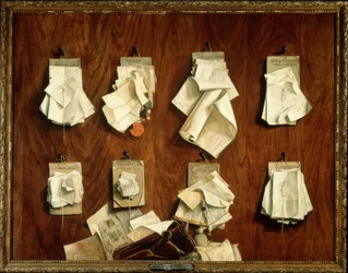 Quodlibet mit Schriftstücken des Schatzamtes der Stadt Amsterdam