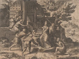 Die Anbetung der Hirten, 1569