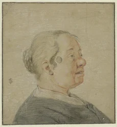 Büste einer Frau, Profil rechts