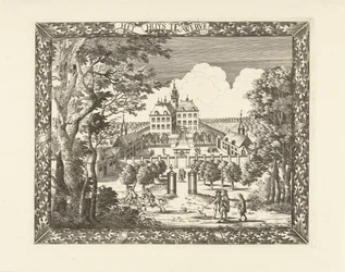 Ansicht von Huis te Werve in Voorburg