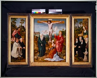Kreuzigungstriptychon (Panel, zentral)