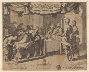 Christus zu Gast bei Simon dem Pharisäer