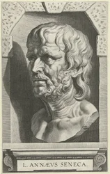Porträtbüste von Seneca