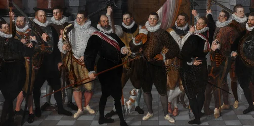 Die Kompanie von Hauptmann Dirck Jacobsz Rosecrans und Leutnant Pauw, Amsterdam, 1588