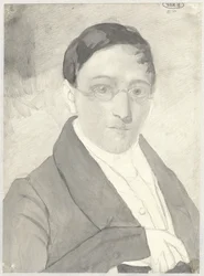 Porträt eines Herrn mit Brille