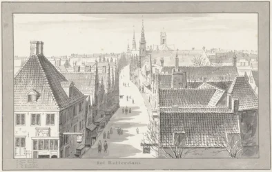 Die Hoogstraat in Rotterdam