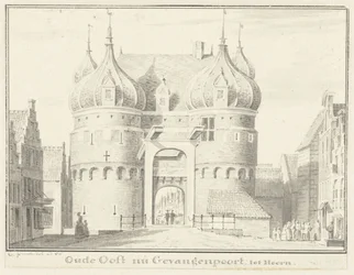 Das alte Oosterpoort oder Gefängnistor in Hoorn
