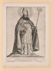 Heiliger Friedrich von Utrecht, aus Heilige der Nord- und Südniederlande
