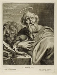 Sankt Markus, aus Die vier Evangelisten