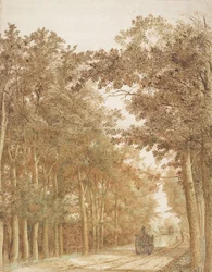 Pfad durch einen Wald, ca. 1638-42