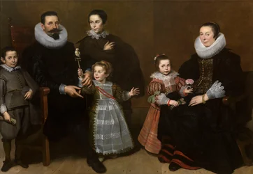 Porträt einer Familie