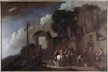 Die sieben Werke der Barmherzigkeit: den Durstigen zu trinken geben (nach 1625)