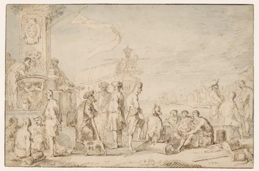 Orientalischer Seehafen