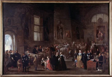 Werke der Barmherzigkeit: die Kranken besuchen