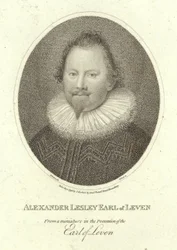 Porträt von Alexander Leslie, Earl of Leven