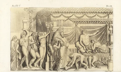 Szene aus Petronius