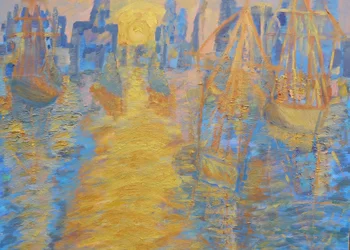 Londoner Skyline, Großsegler und Thames Barrier