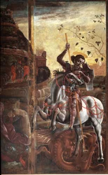 St. Georg und der Drache (Detail)