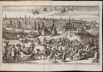 Wologda aus: Historisch Verhael, oder Beschreibung der Reise, 1677