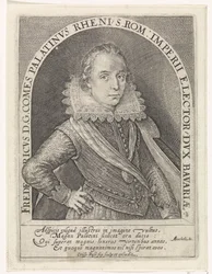 Porträt von Friedrich V., Kurfürst der Pfalz, König von Böhmen
