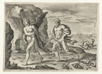 Coronis und Neptun