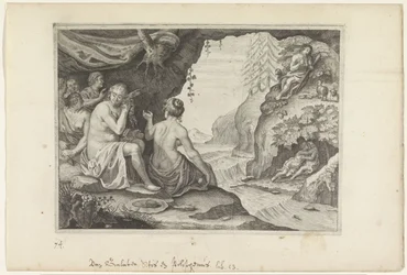 Polyphemus und Acis lieben Galatea (Metamorphosen von Ovid, Serientitel)