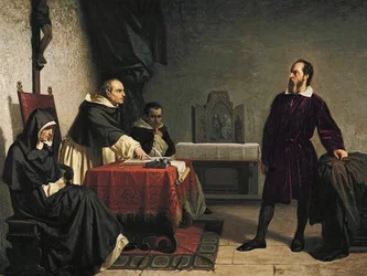 Galileo vor der römischen Inquisition
