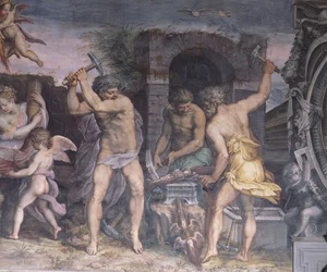 Die Schmiede des Vulkan, 1555