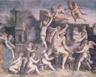Die Schmiede des Vulkan, 1555
